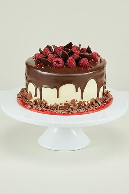 Royal Raspberry Birthday Cake